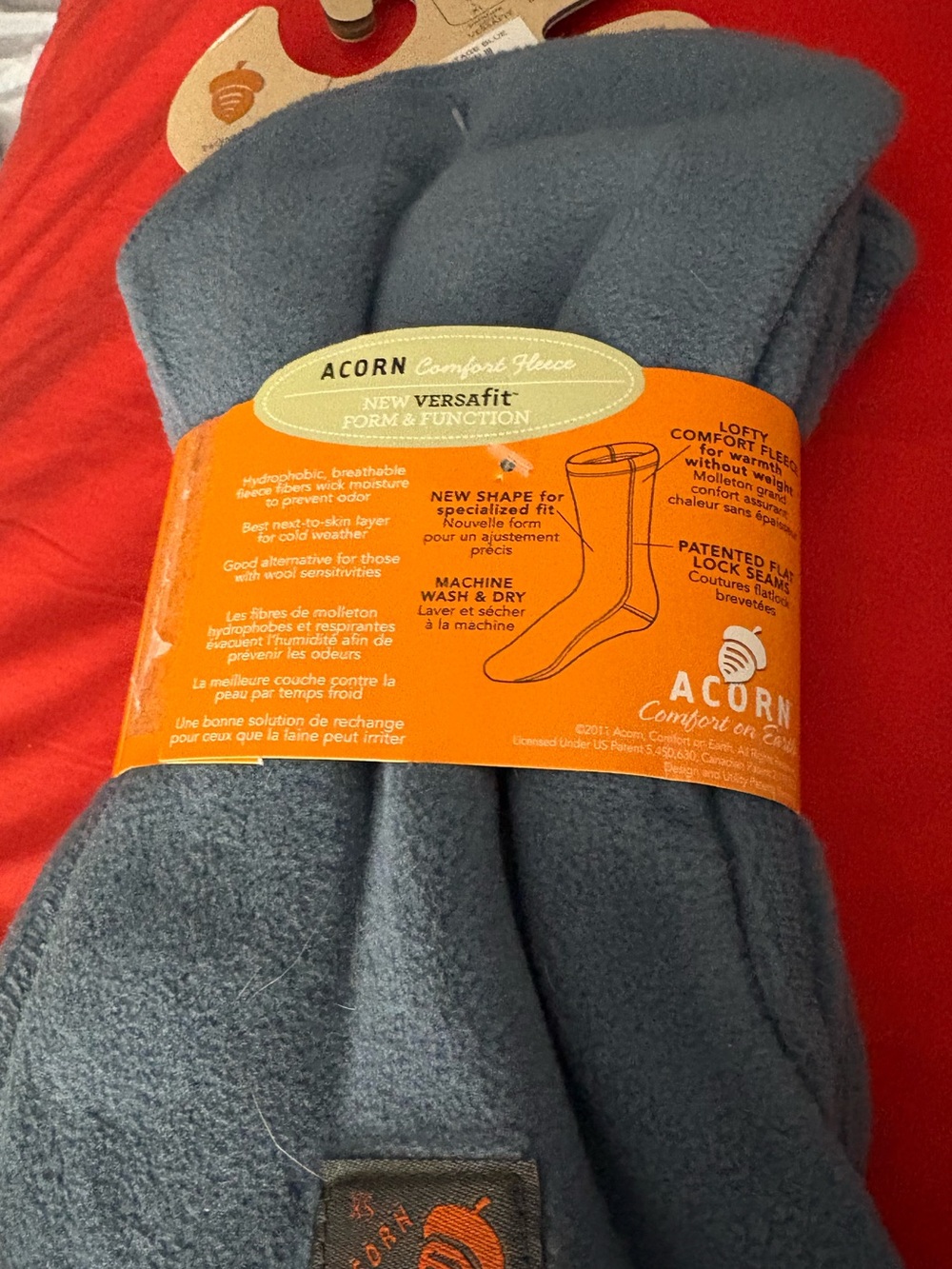 Acorn Versafit Comfort Fleece